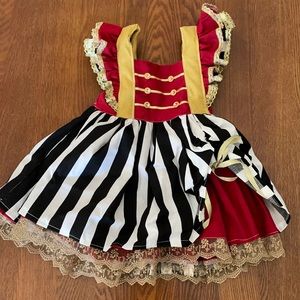 NWT Girl Ringmaster Circus Costume